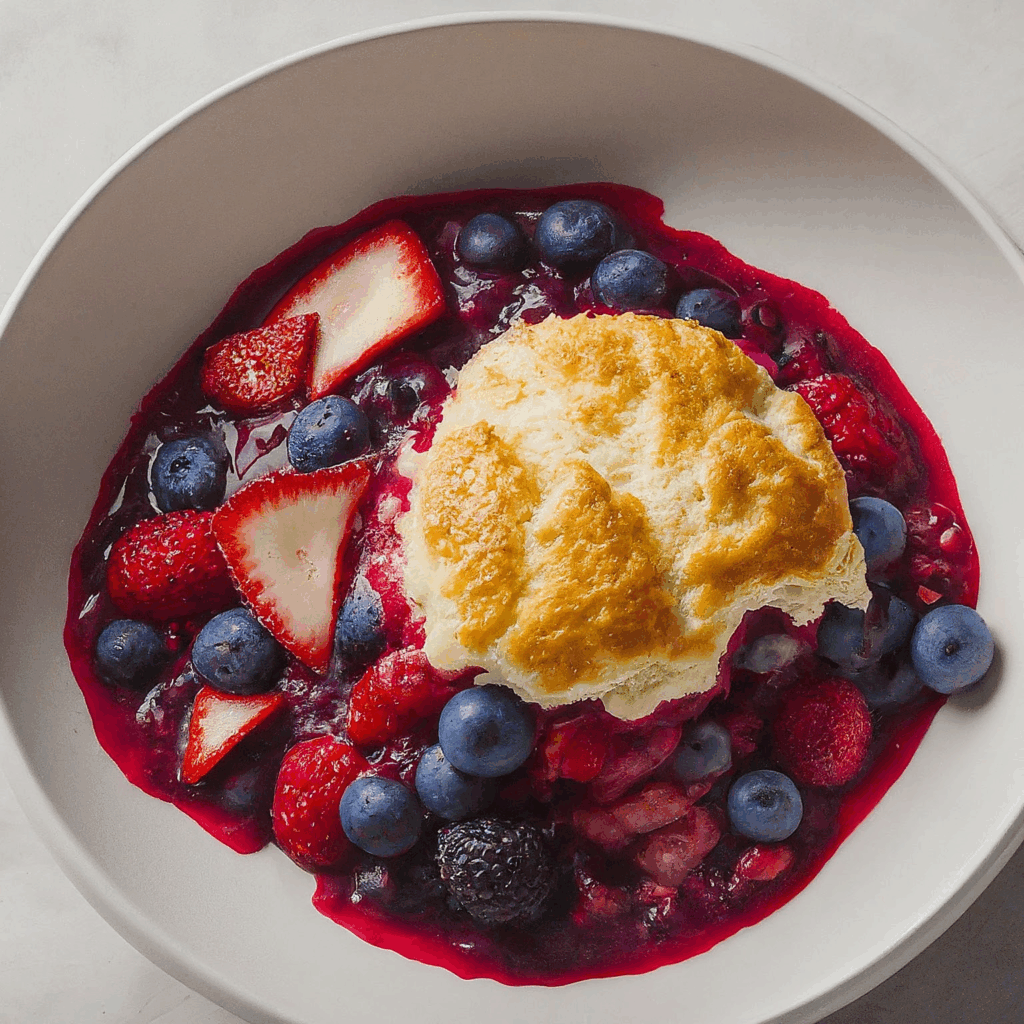Classic Berry Cobbler