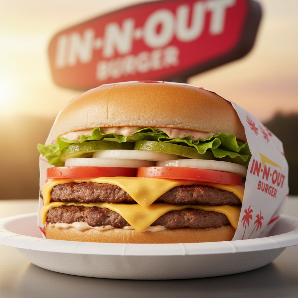 In-N-Out Burger Double-Double Burger Recipe