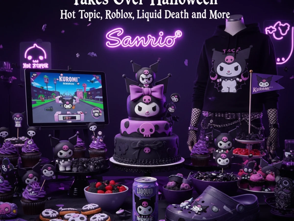 Sanrio® Icon Kuromi™ Takes Over Halloween with Her Biggest