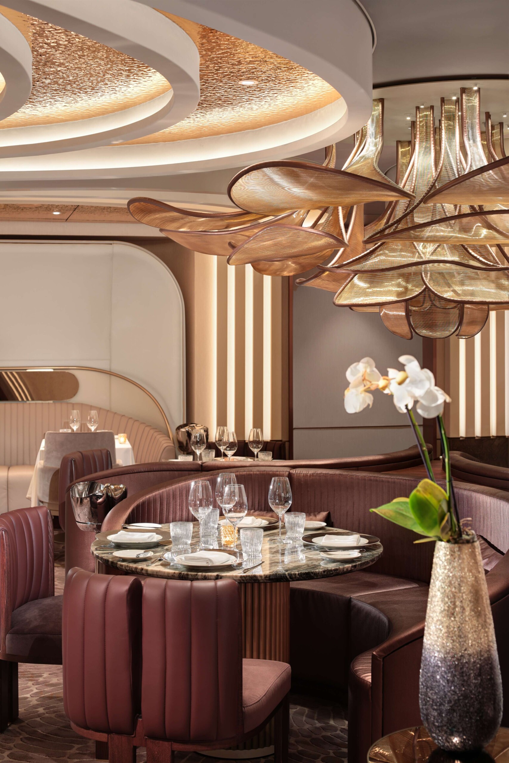 Celebrity Cruises earns Forbes Travel Guide’s first Five-star Rating For A Restaurant At Sea_Le Voyage Interior
