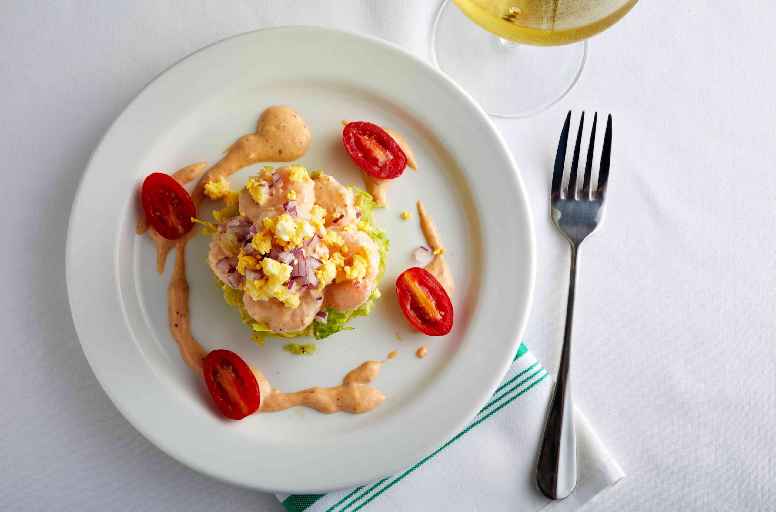 Tujague's Shrimp Remoulade Overhead Photo Credit Sam Hanna