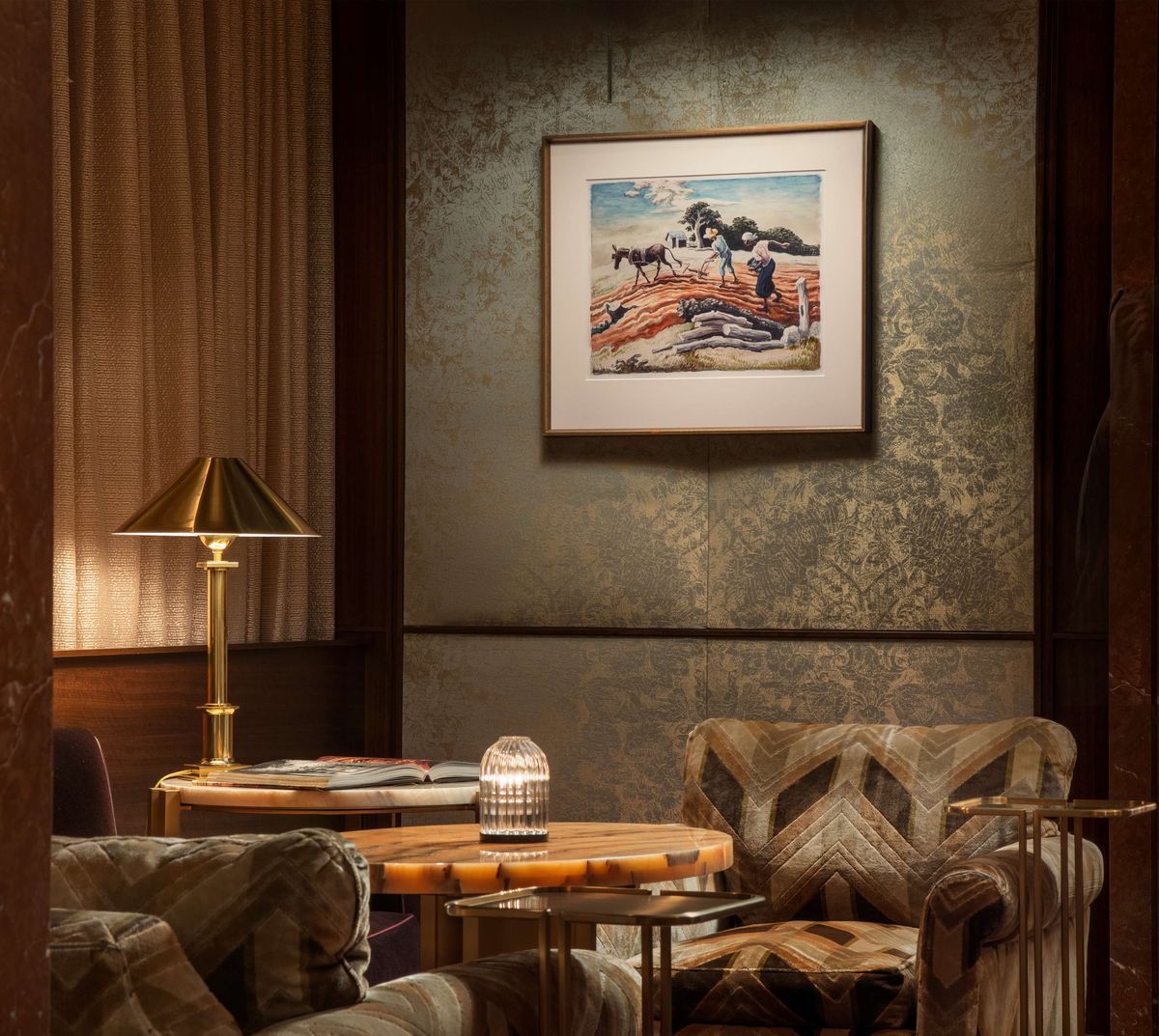 Planting (Spring Plowing) by Thomas Hart Benton_Zero Bond at Wynn Las Vegas_Photo Credit_Robert Miller