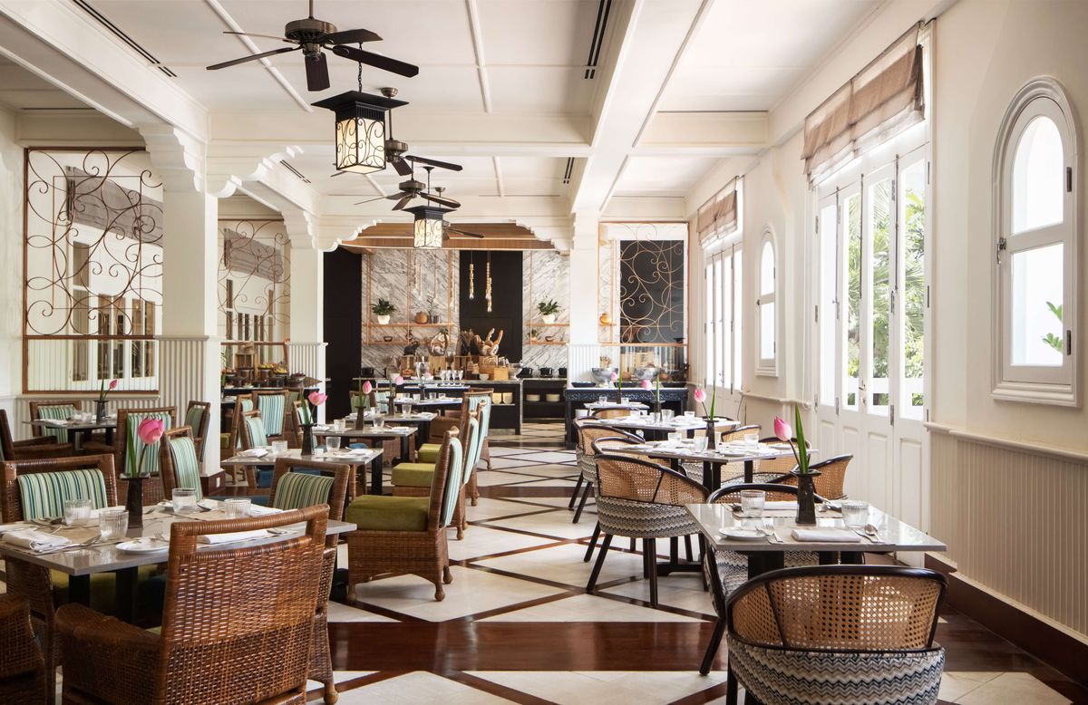 Cafe d_Angkor at Raffles Grand Hotel d_Angkor