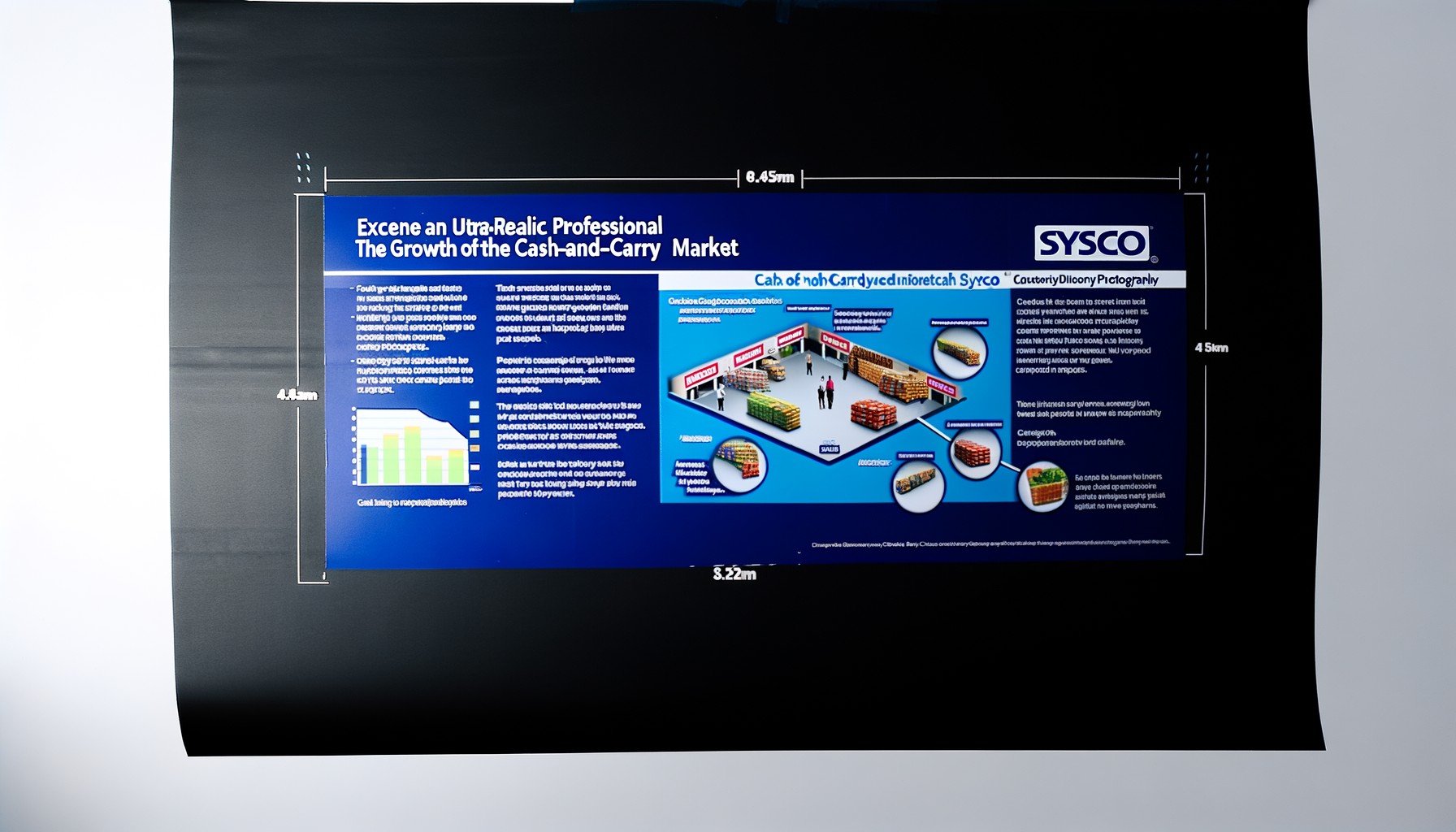 Infographic on cash-and-carry market growth