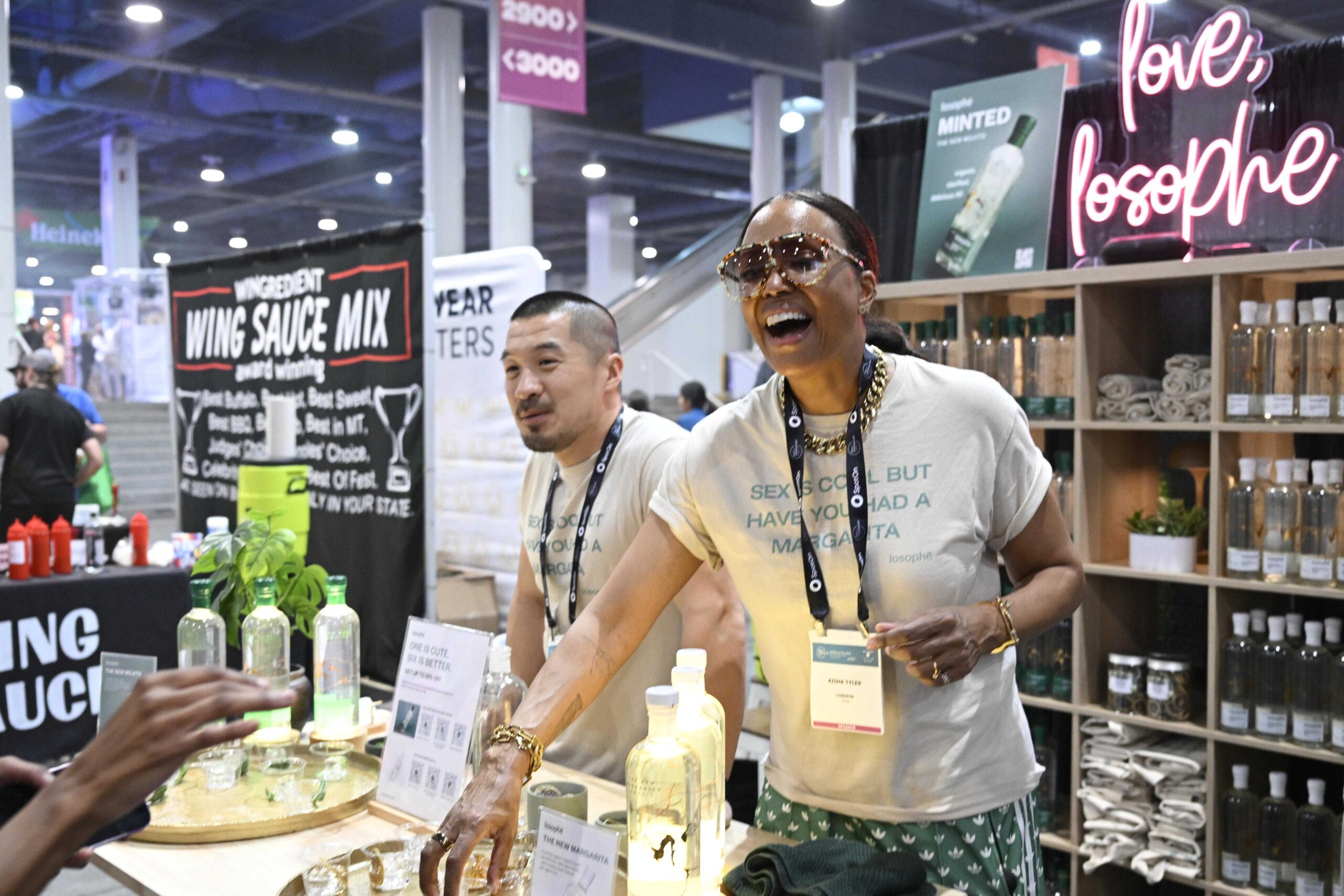 Aisha Tyler, founder of Losophe at 2026 Bar & Restaurant Expo