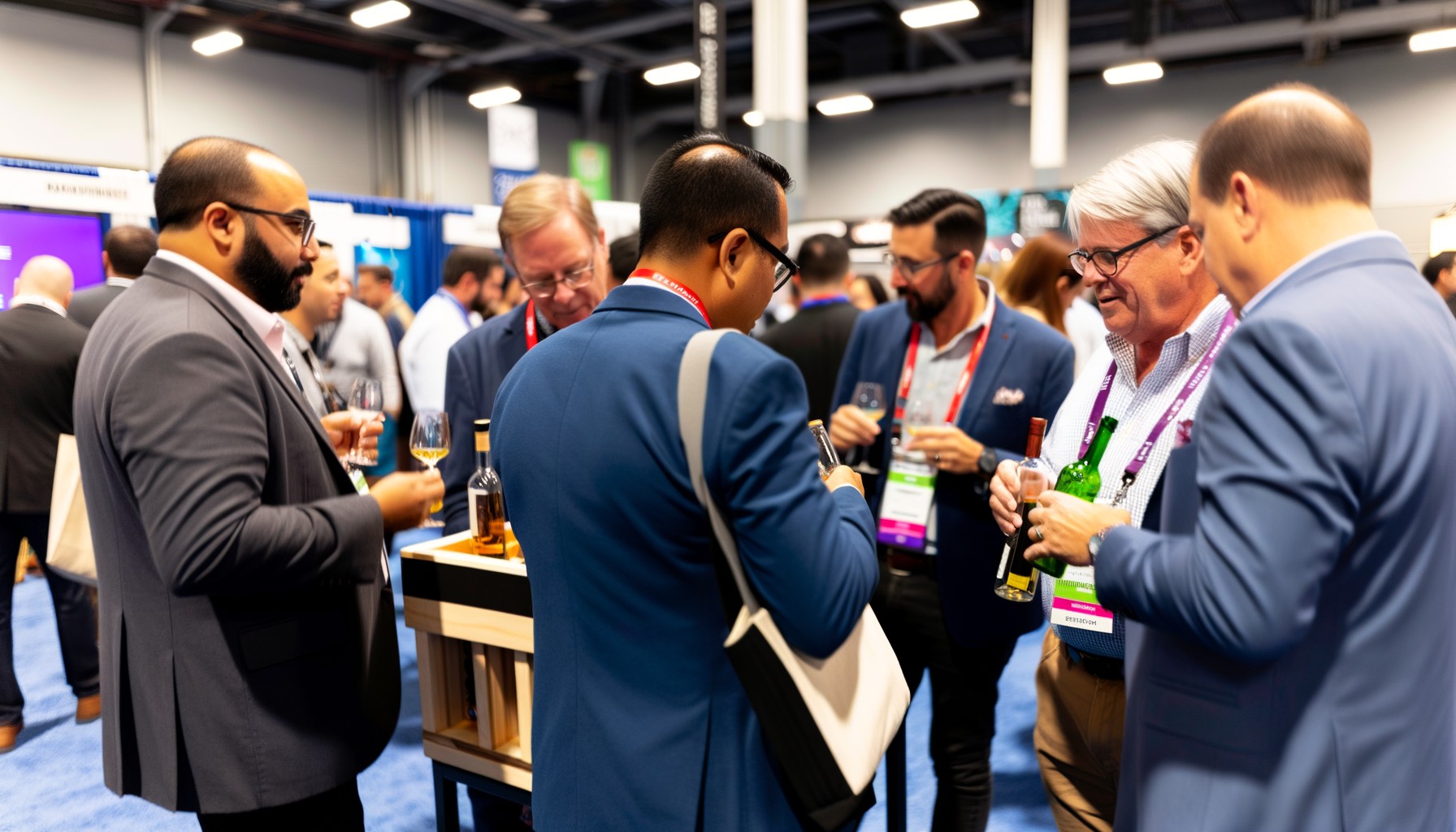 Networking at the Bar & Restaurant Expo in Las Vegas.