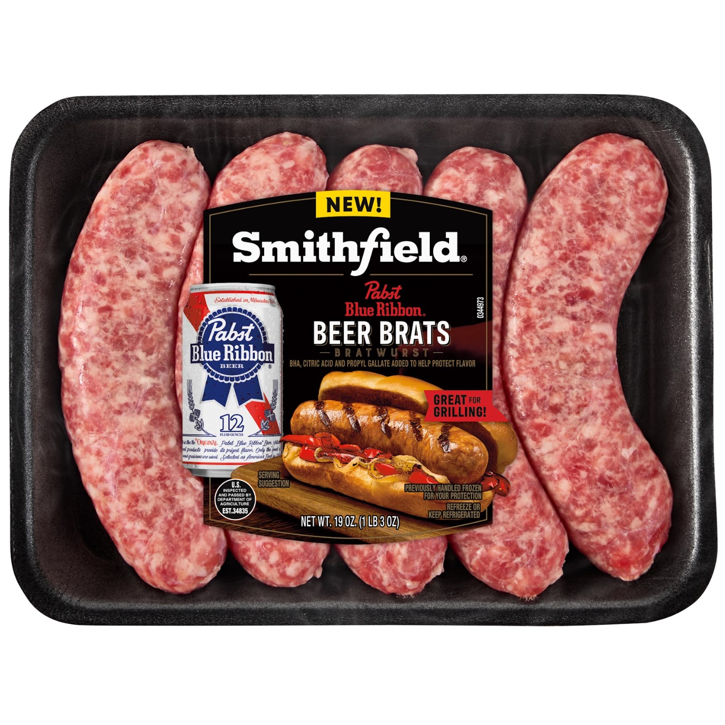 smithfield beer brat