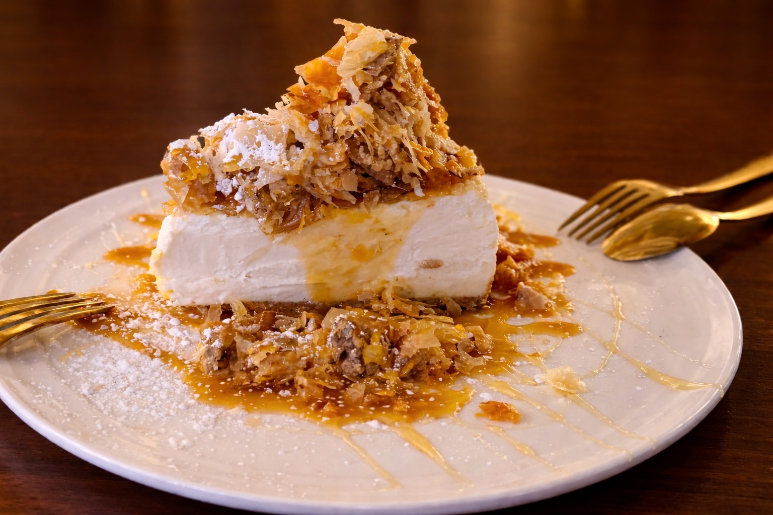 Hellenic Baklava Cheecake