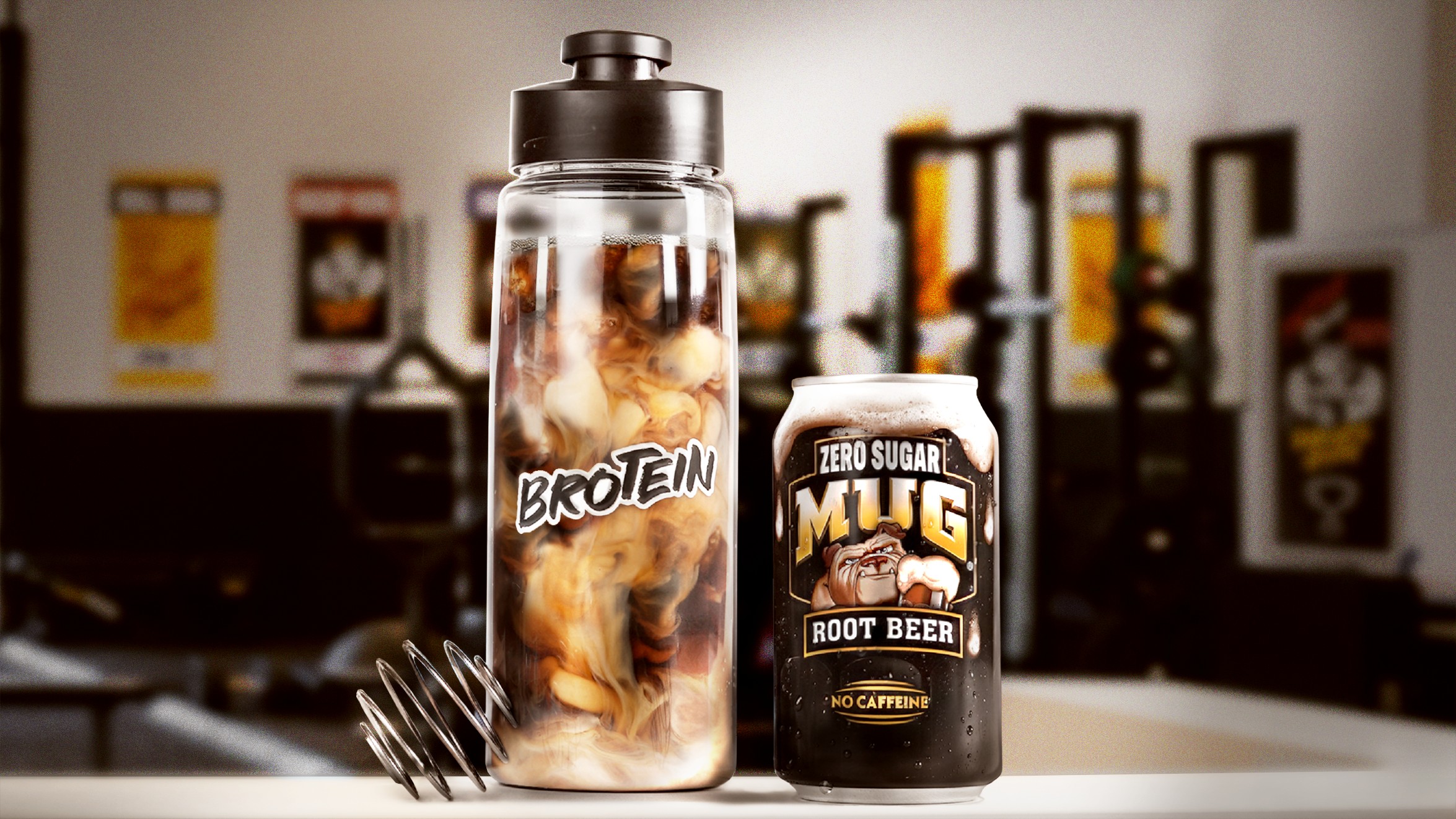 MUG Root Beer Brotein KV