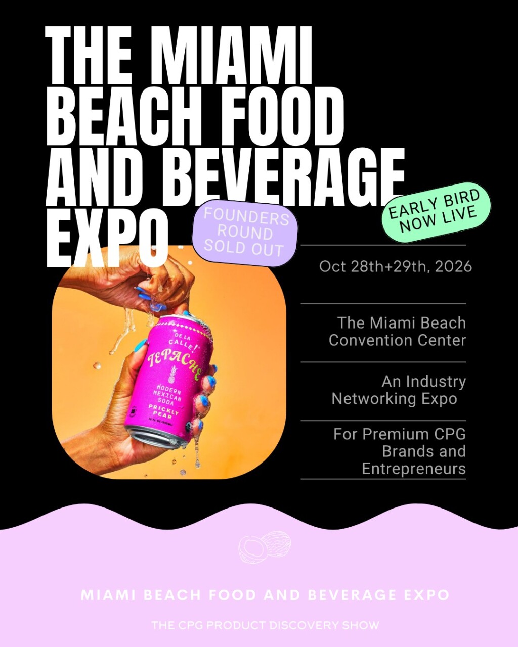 the Miami Beach food and Beverage expo