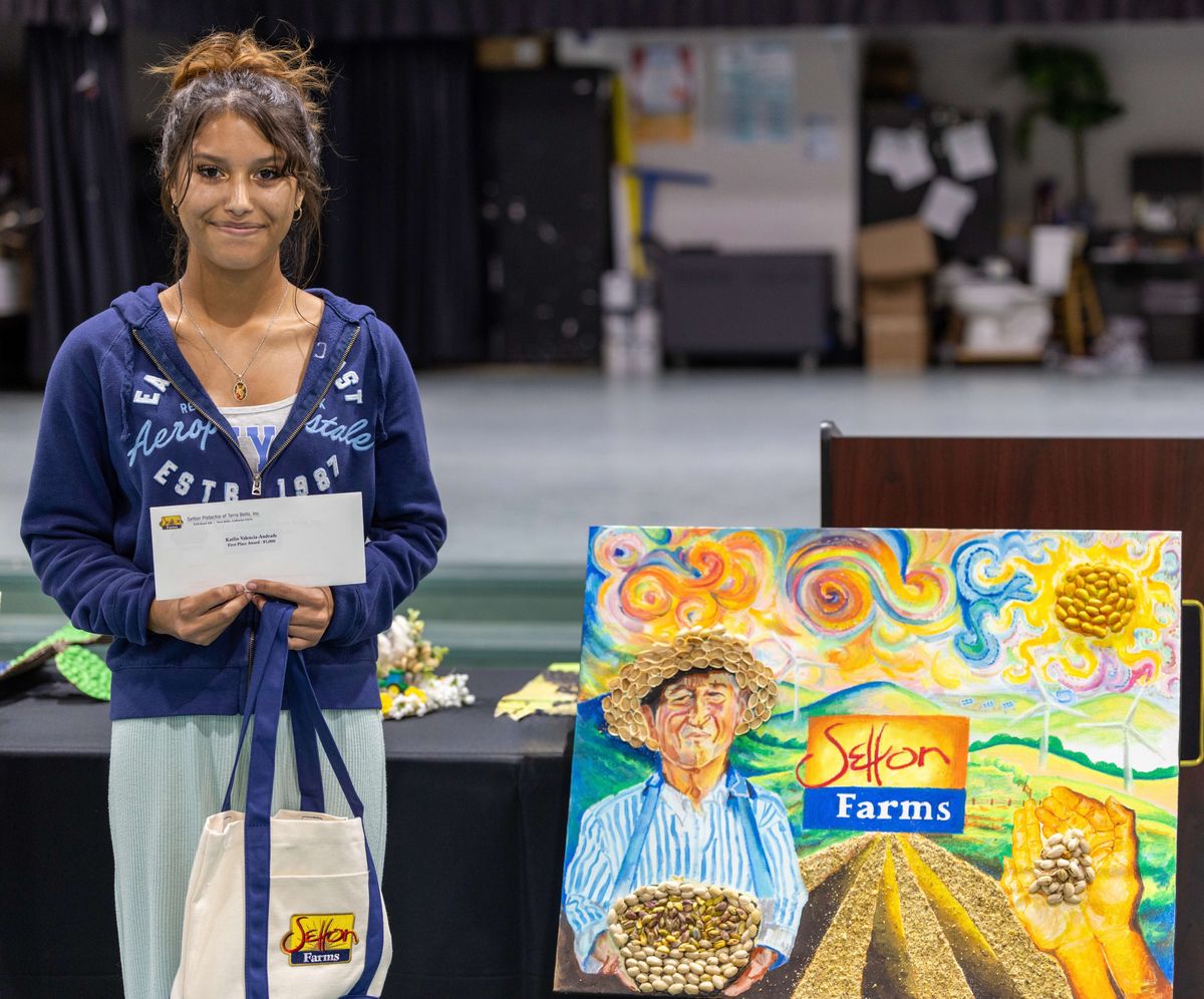 1st Place Winner. Setton Farms Earth Day Scholarship 2026.Katlin Valencia-Andrade (Harmony Magnet Academy)