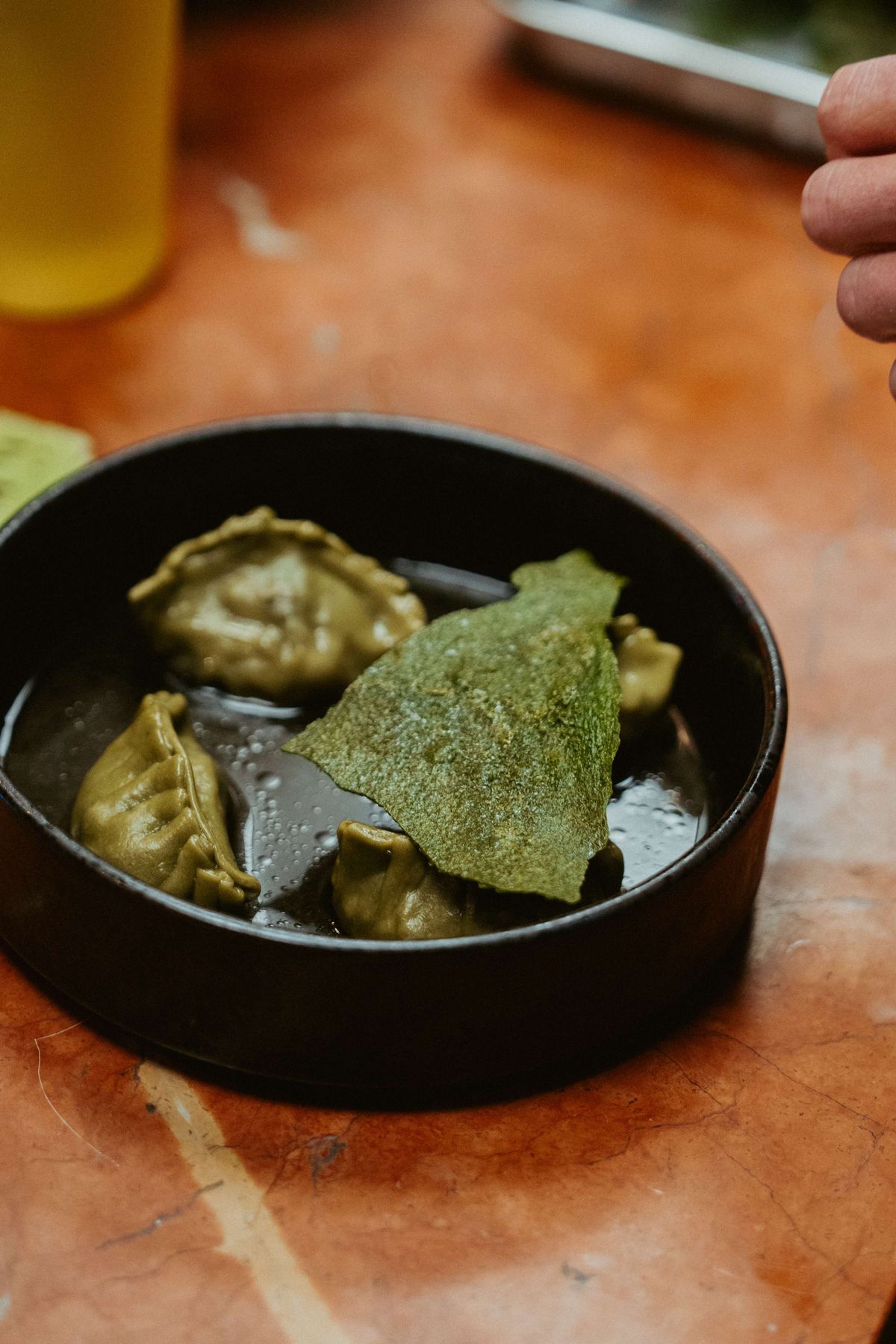 Trotters & Collards Dumplings