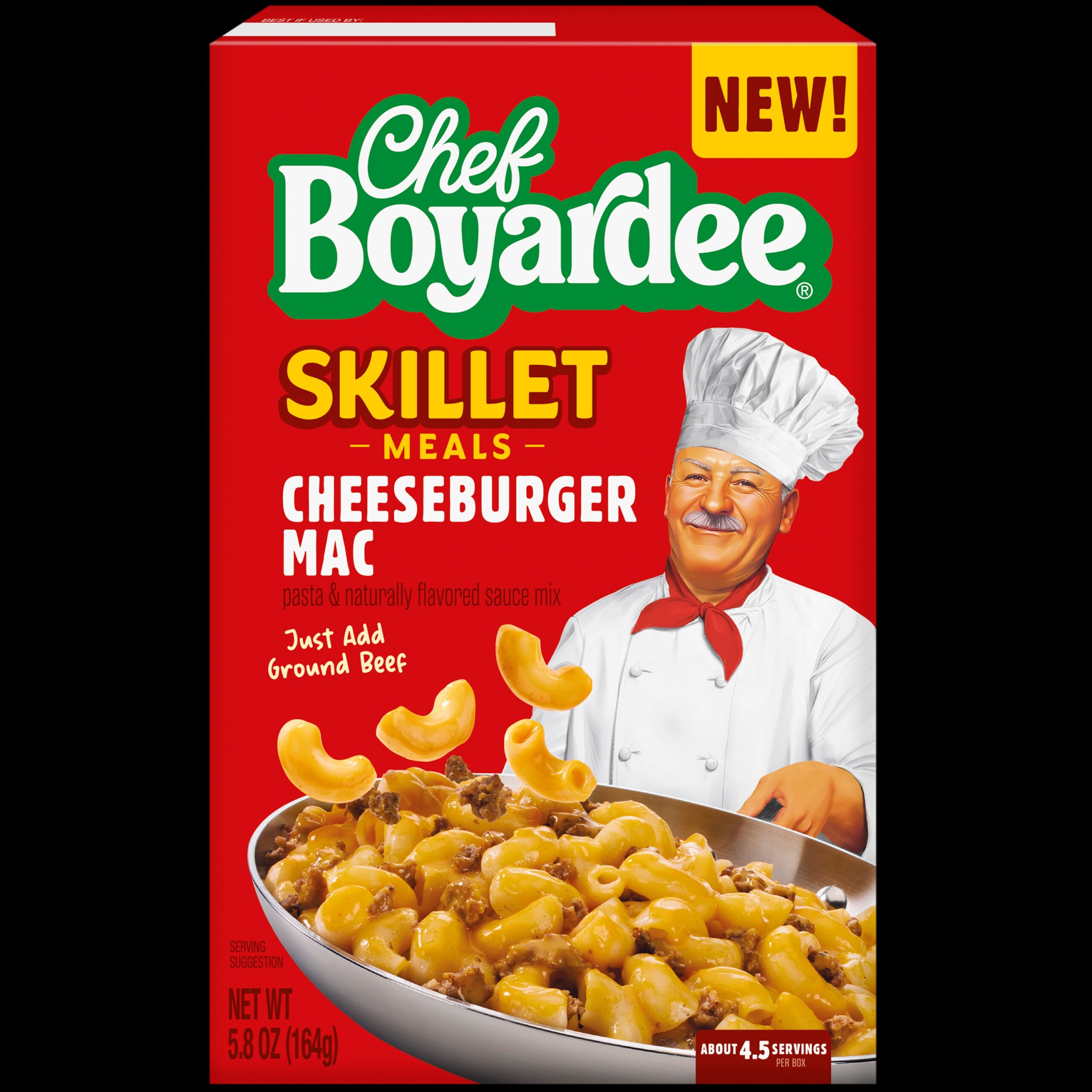 Cheeseburger Mac - Front Facing