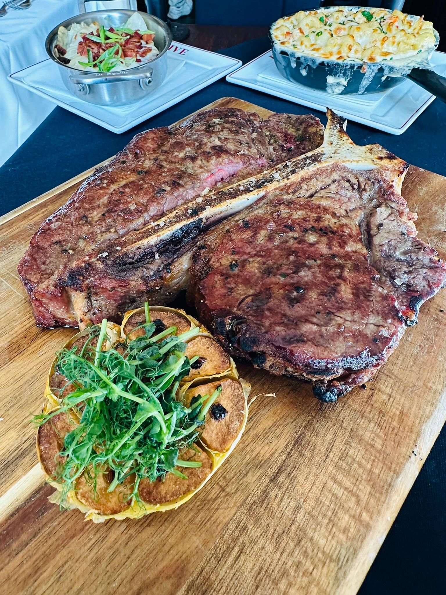 New at FIVE - PorterhouseCarvedTableside